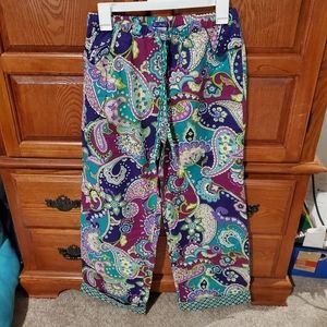 New With Tags Vera Bradley PJ Pants Size M